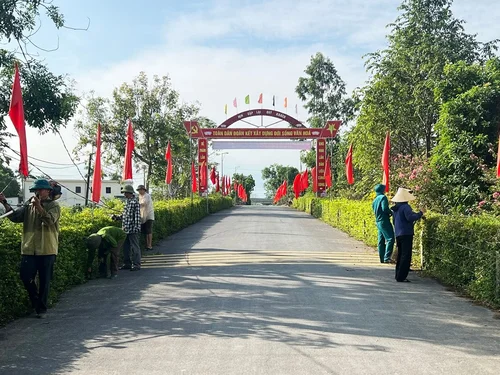 Hà Tĩnh sôi nổi đợt cao điểm xây dựng nông thôn mới