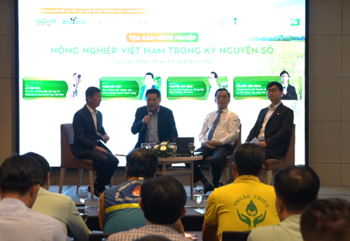 TỌA ĐÀM NÔNG NGHIỆP VIỆT NAM TRONG KỶ NGUYÊN SỐ: TÁI CẤU TRÚC ĐỂ BỨT PHÁ BỀN VỮNG