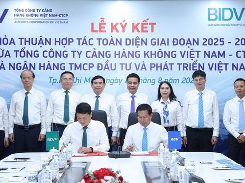 BIDV và ACV ký kết hợp tác toàn diện giai đoạn 2025-2030