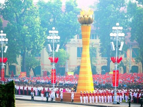 Niềm tự hào dân tộc rực sáng trong ngày hội lớn của đất nước