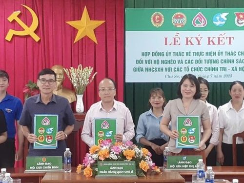 Tín dụng chính sách góp lực giảm nghèo, xây dựng nông thôn mới trên cao nguyên Chư Sê