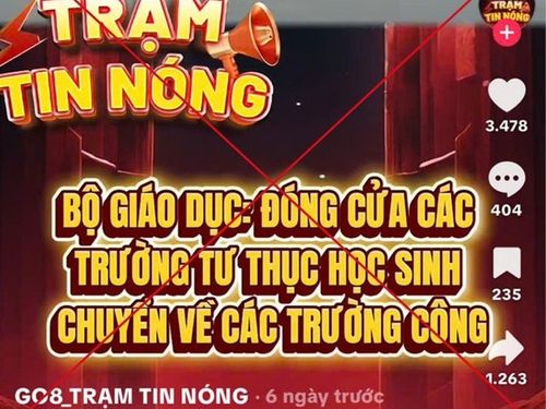 Bộ Giáo dục và Đào tạo bác tin đồn “đóng cửa trường ngoài công lập”