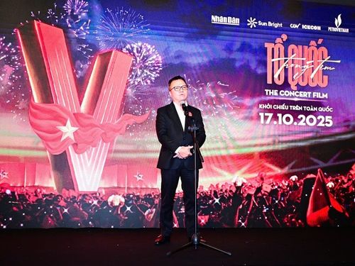 Concert quốc gia 'Tổ quốc trong tim' lên màn ảnh rộng