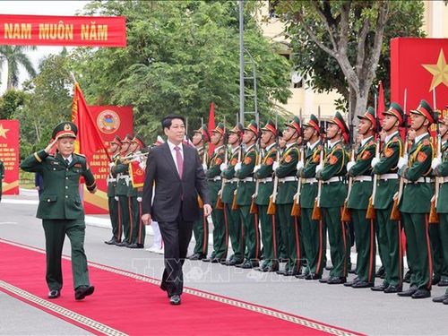 Chủ tịch nước Lương Cường: Xây dựng Lực lượng vũ trang Quân khu 3 cách mạng, chính quy, tinh nhuệ, hiện đại