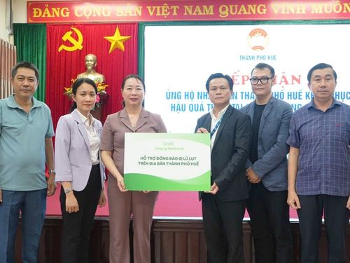 Grab Việt Nam hỗ trợ tài xế tại Huế, Đà Nẵng chi phí sửa xe ngập nước