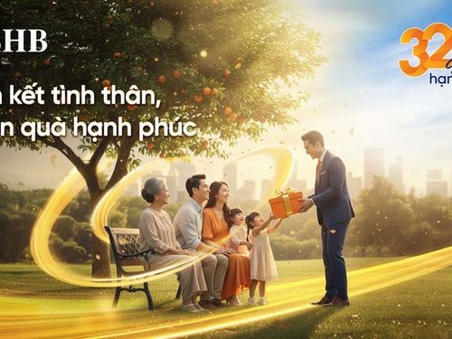 SHB có nhiều chương trình tri ân khách hàng nhân kỷ niệm 32 năm thành lập