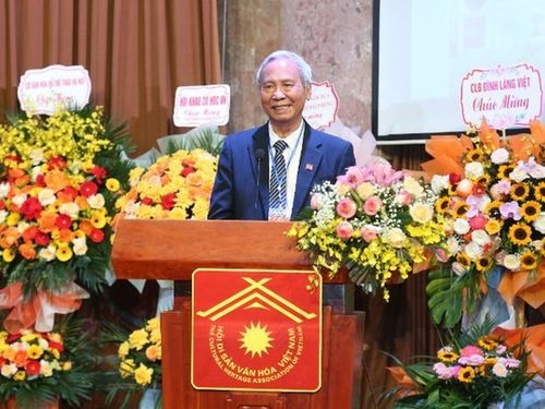PGS.TS Đỗ Văn Trụ tái đắc cử Chủ tịch Hội Di sản Văn hóa Việt Nam nhiệm kỳ 2025-2030