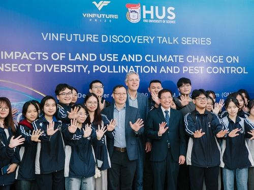 Dấu ấn VinFuture 2025 tại giảng đường đại học Việt Nam