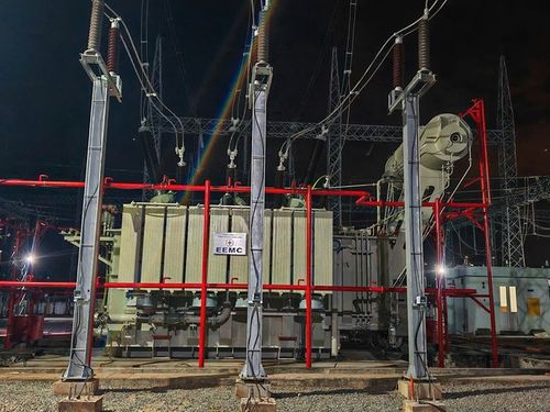 Trạm biến áp 220 kV Mỹ Tho được nâng công suất lên 500 MVA