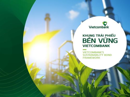 Vietcombank thông báo ban hành Khung Trái phiếu bền vững