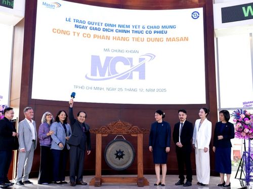 MCH chính thức niêm yết trên HOSE: Dấu mốc mới của Masan Consumer trên thị trường vốn