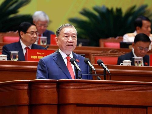 Khai mạc Đại hội XIV: Tổng Bí thư Tô Lâm trình bày Báo cáo về các văn kiện trình Đại hội XIV Đảng Cộng sản Việt Nam