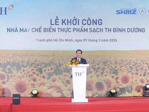 Nhà máy chế biến thực phẩm sạch TH Bình Dương: Mốc son mới trên con đường vì sức khỏe cộng đồng