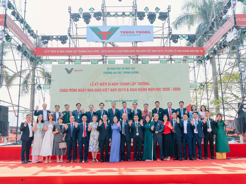 Trường Đại học Trưng Vương: 15 năm Phát triển - Đổi mới - Hội nhập