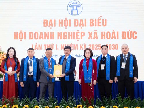 Đại hội Hội doanh nghiệp xã Hoài Đức lần thứ nhất: Dấu mốc hình thành tổ chức đại diện cộng đồng doanh nghiệp địa phương