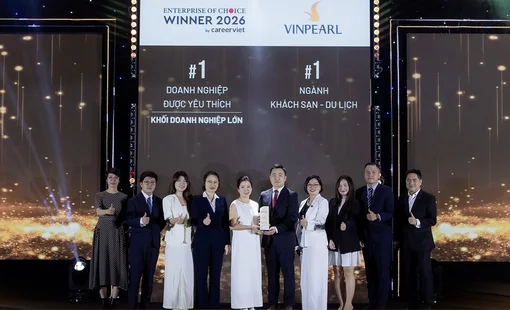 Vinpearl là doanh nghiệp lớn được yêu thích nhất năm 2026