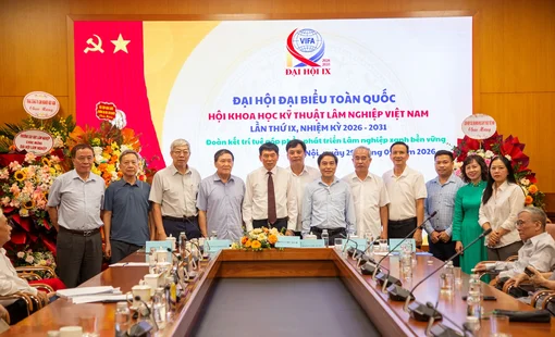 Đại hội Hội Khoa học Kỹ thuật Lâm nghiệp Việt Nam lần thứ IX: Kết nối tri thức, phát triển lâm nghiệp đa giá trị