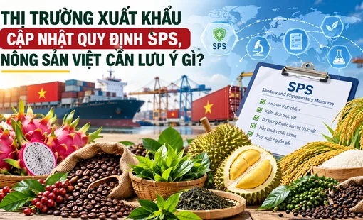 Thị trường xuất khẩu cập nhật quy định SPS, nông sản Việt cần lưu ý gì?