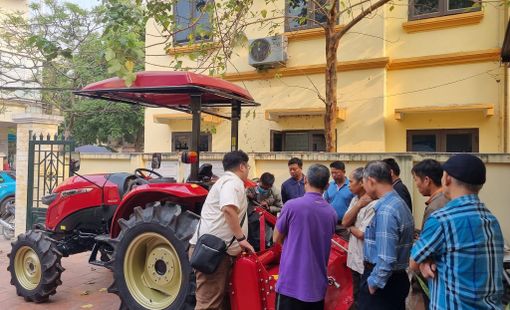 Cơ giới hóa thúc đẩy nông nghiệp nông thôn bền vững