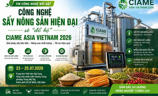 Công nghệ sấy nông sản hiện đại sẽ “đổ bộ” CIAME Asia Vietnam 2026