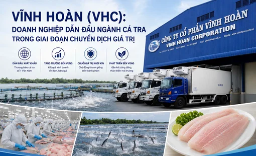 Vĩnh Hoàn (VHC): Doanh nghiệp dẫn đầu ngành cá tra trong giai đoạn chuyển dịch giá trị