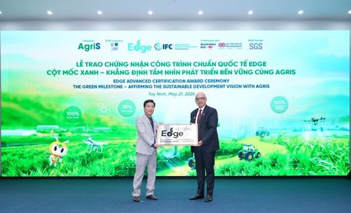 AgriS tiên phong đạt EDGE Advanced: Bước tiến xanh của ngành sản xuất đường Việt Nam