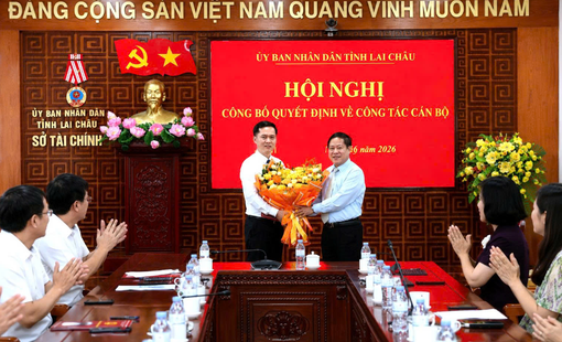 Bổ nhiệm ông Dương Quốc Huy giữ chức Phó Giám đốc Sở Tài chính tỉnh Lai Châu