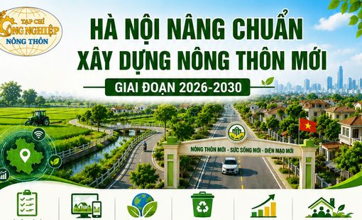 [Infographic] Hà Nội nâng chuẩn xây dựng nông thôn mới giai đoạn 2026-2030