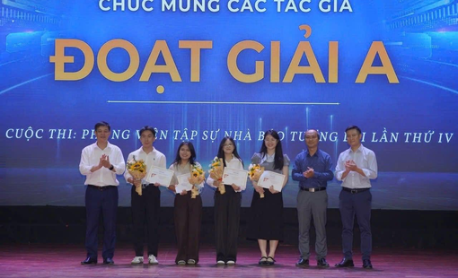 Vinh danh 4 tác phẩm xuất sắc nhất cuộc thi “Phóng viên tập sự - Nhà báo tương lai 2026”