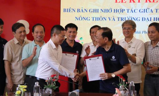 Trường Đại học Thành Đông và Tạp chí Công nghiệp Nông thôn ký kết hợp tác, chào mừng 101 năm Ngày Báo chí Cách mạng Việt Nam