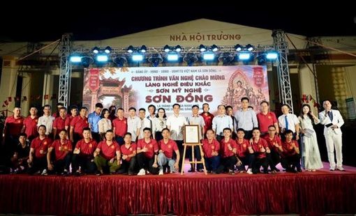 Hội Nghệ nhân, Thợ giỏi Sơn Đồng: Nơi hội tụ những bàn tay tài hoa