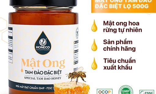 Honeco ghi dấu ấn OCOP 5 sao quốc gia với 4 sản phẩm mật ong chế biến sâu