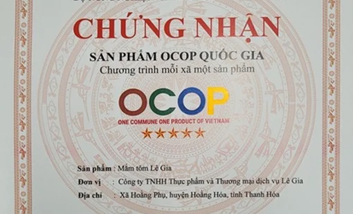 Lê Gia: Điểm sáng công nghiệp nông thôn trong OCOP