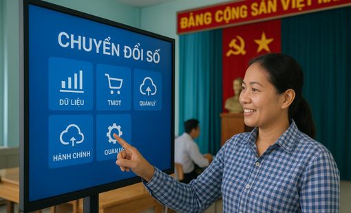 Chuyển đổi số trong quản lý xã nông thôn: Nâng cao hiệu quả điều hành, phục vụ người dân tốt hơn