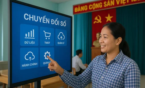Chuyển đổi số trong quản lý xã nông thôn: Nâng cao hiệu quả điều hành, phục vụ người dân tốt hơn
