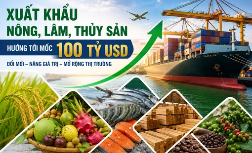 Xuất khẩu nông, lâm, thủy sản hướng tới 100 tỷ USD: Cần một mô hình tăng trưởng mới