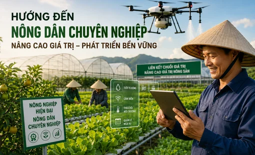 Hướng đến lớp nông dân chuyên nghiệp – Nền tảng cho nền nông nghiệp hiện đại