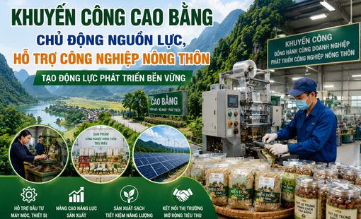 Khuyến công Cao Bằng chủ động nguồn lực, tạo động lực phát triển công nghiệp nông thôn
