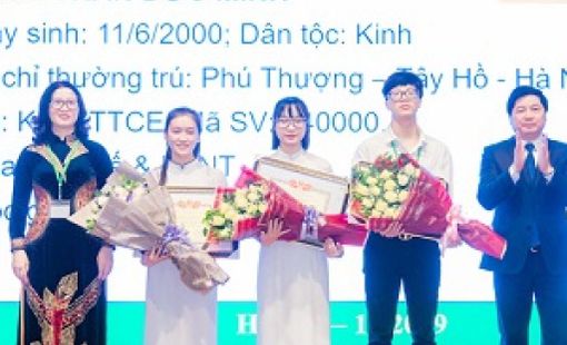 Hơn 1400 suất học bổng dành cho Tân sinh viên K71 Học viện Nông nghiệp Việt Nam