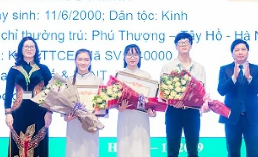 Hơn 1400 suất học bổng dành cho Tân sinh viên K71 Học viện Nông nghiệp Việt Nam