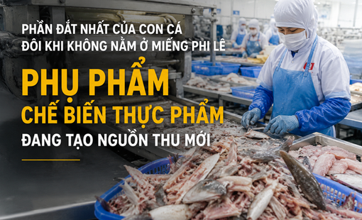 Phụ phẩm chế biến thực phẩm đang tạo nguồn thu mới
