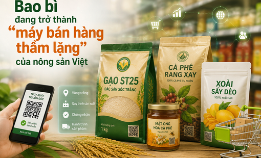Bao bì đang trở thành “máy bán hàng thầm lặng” của nông sản Việt
