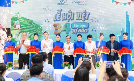 Saigon Co.op quảng bá sản phẩm OCOP qua “Lễ hội Việt – 34 sắc màu tự hào”