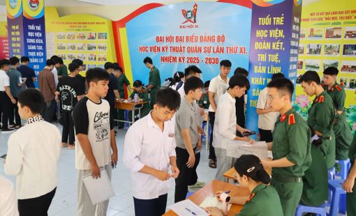 Điểm sàn của 22 trường Quân đội năm 2026: cao nhất 25 điểm