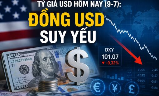 Tỷ giá USD hôm nay (9-7): Đồng USD suy yếu sau khi chạm đỉnh một tuần