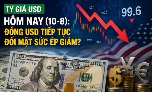 Tỷ giá USD hôm nay (10-8): Đồng bạc xanh tiếp tục chịu sức ép giảm?
