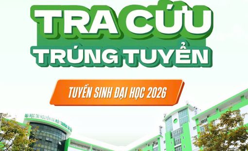Điểm trúng tuyển Đại học Tài nguyên và Môi trường Hà Nội năm 2026