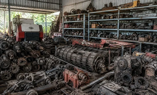 Kho phụ tùng cũ của máy gặt: Thị trường âm thầm phía sau cơ giới hóa nông nghiệp