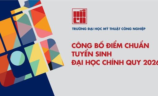 Điểm chuẩn Trường Đại học Mỹ thuật công nghiệp 2026