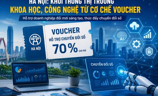 Hà Nội khơi thông thị trường khoa học, công nghệ bằng cơ chế voucher
